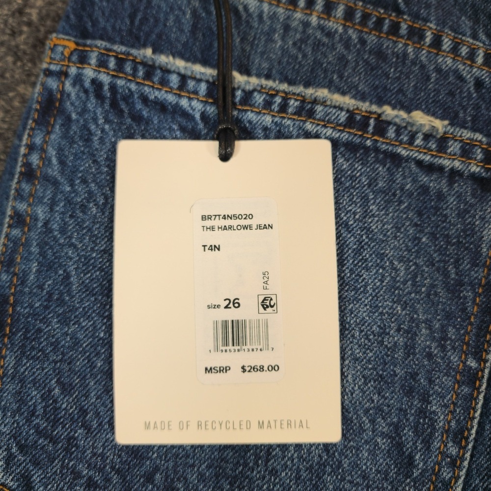 Joe's The‎ Harlowe Women's High Rise Baggy Wide Leg Y2K Jeans Size 26 NWT - Picture 5 of 12
